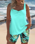 Sutton | Belly-Covering Colourful Tankini Set